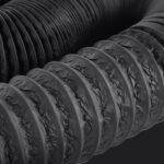 4/6inch flexible aluminum duct, heavy-duty 4-layer protection, 25 feet long, suitable for heating, cooling, ventilation and exhaust scenarios – Image 10