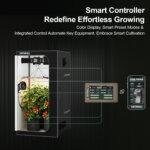 36"x36"x72" 1680D Mylar Grow Tent Kit with Smart Controller & Full Grow Equipment Set – Image 3