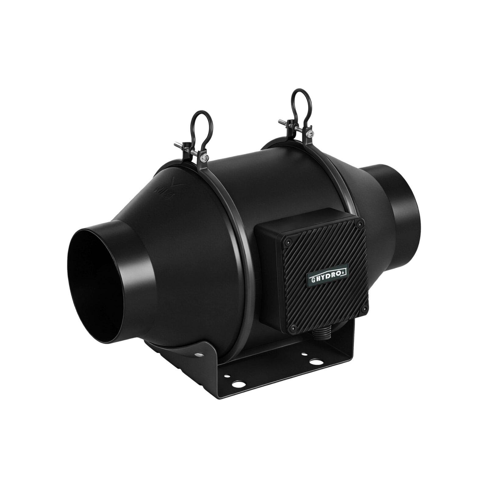 Ventilateur de conduit en ligne de 4 pouces, 212 CFM, silencieux, à moteur EC, pour tente de culture, culture hydroponique et jardinage d'intérieur